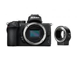 Nikon Z50 Body Only + Mount Adapter FTZ (Promo Cashback Rp 2.500.000 + Free Nikon Bag Size M)